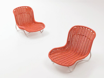 JARDÍN - Rope garden armchair by Paola Lenti - view 2